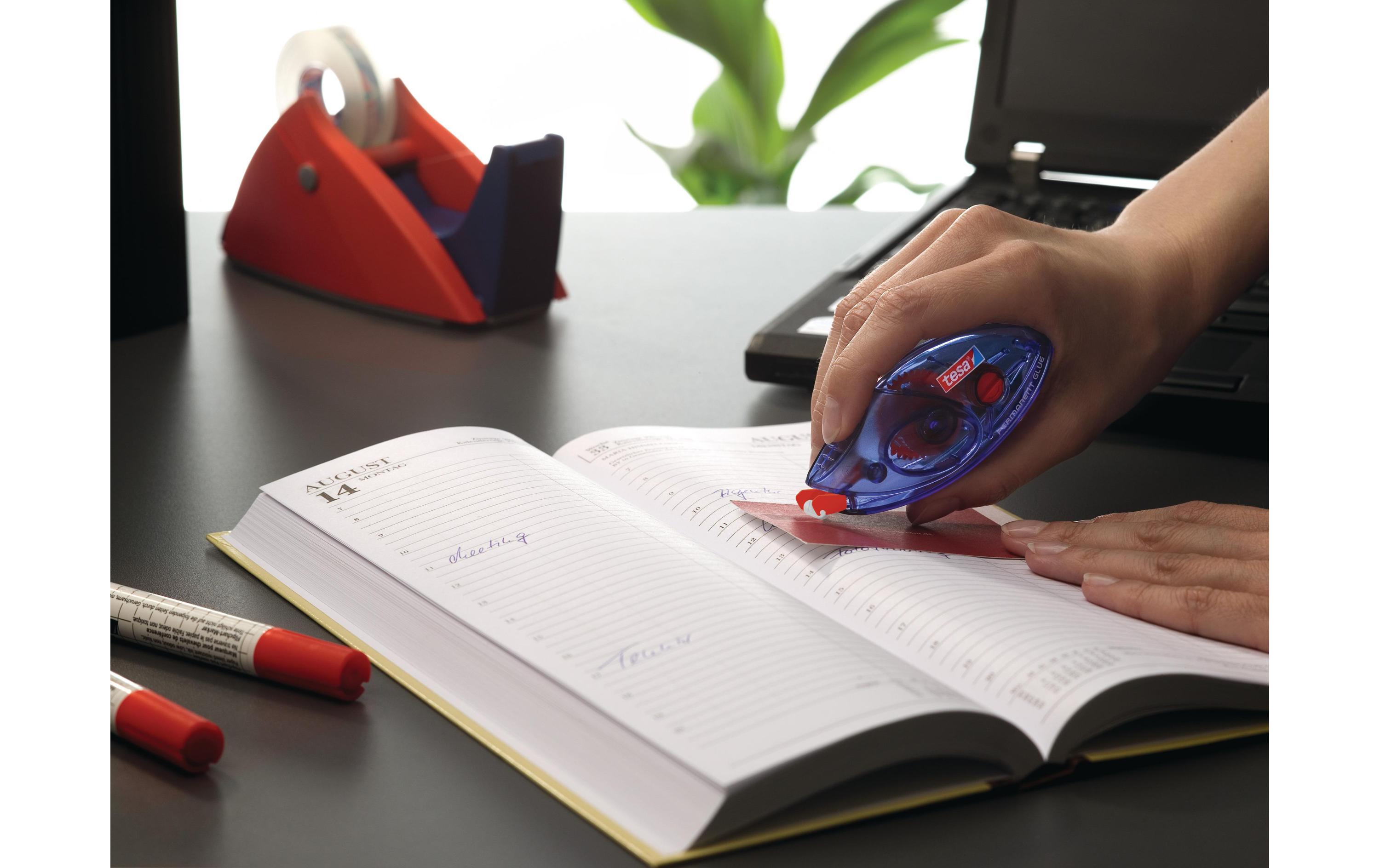 tesa Kleberoller ecoLogo Permanent 1 Stück, Transparent