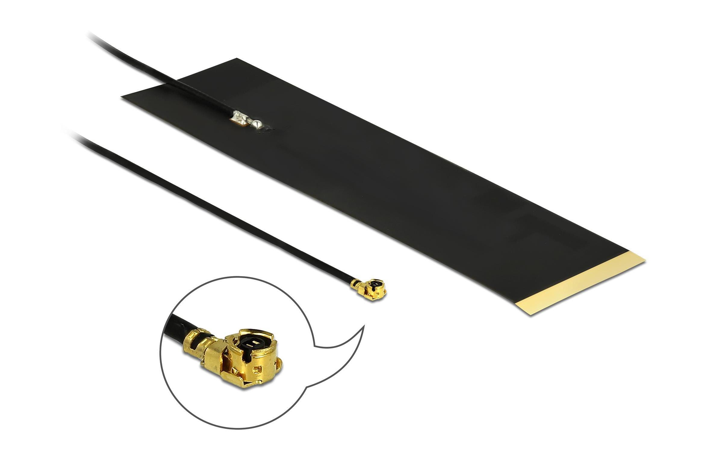 Delock LTE-Antenne MHF I MHF I 3.9 dBi Rundstrahl Delock LTE-Antenne MHF I MHF I 3.9 dBi Rundstrahl