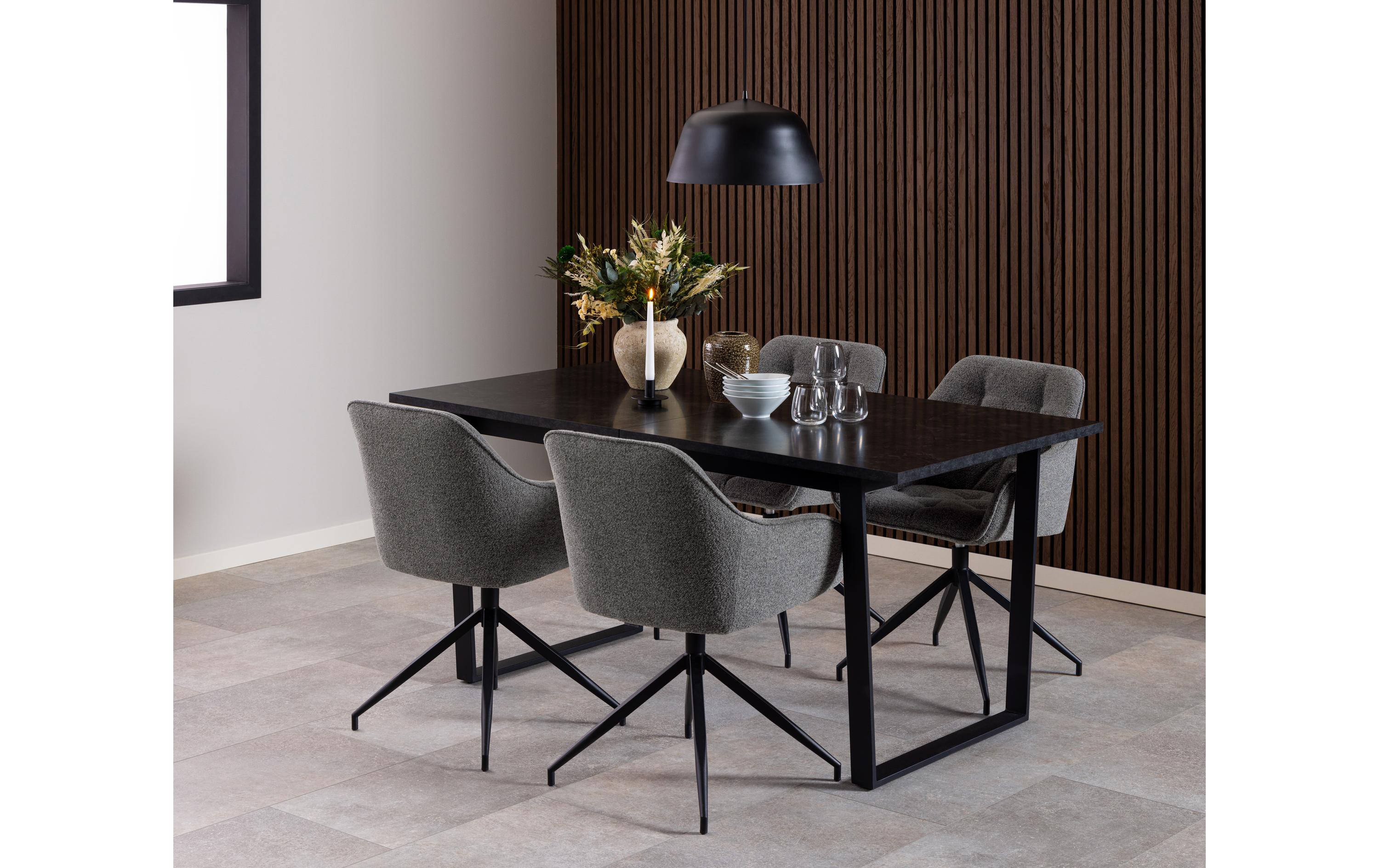 AC Design Stuhl Brooke Monza2, 1 Stück, Anthrazit