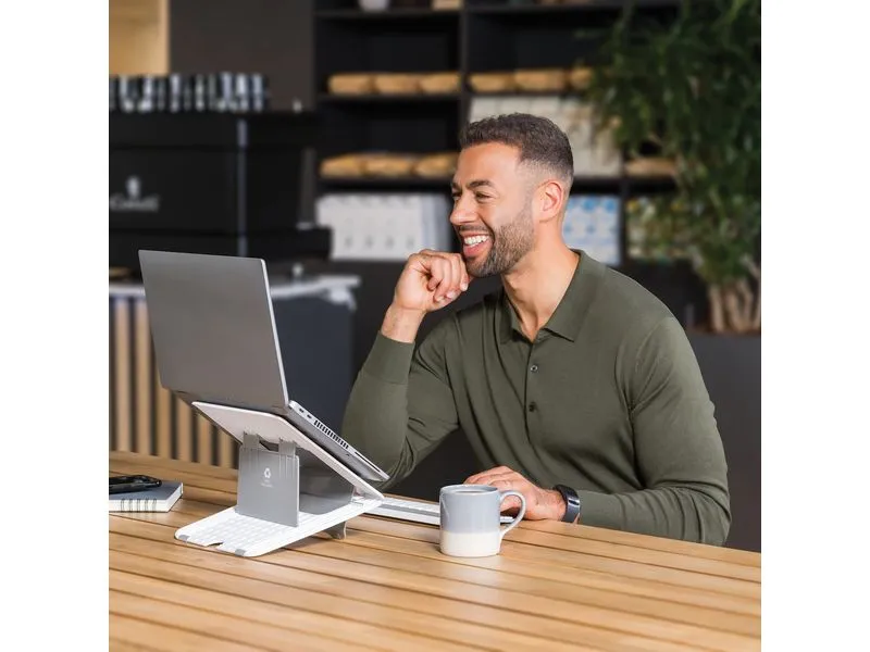 Fellowes Breyta Laptop Ständer bis zu 15\ und 5 kg weiss 15 Fellowes Breyta Laptop Ständer bis zu 15\ und 5 kg weiss 15