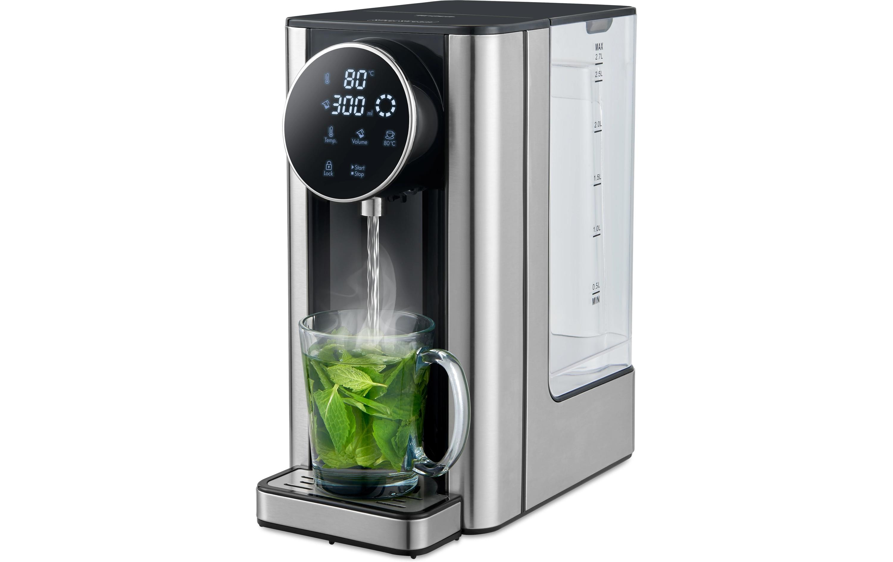 Trisa Heisswasserspender Silver Stream 2.7 l, Schwarz/Silber Trisa Heisswasserspender Silver Stream 2.7 l, Schwarz/Silber