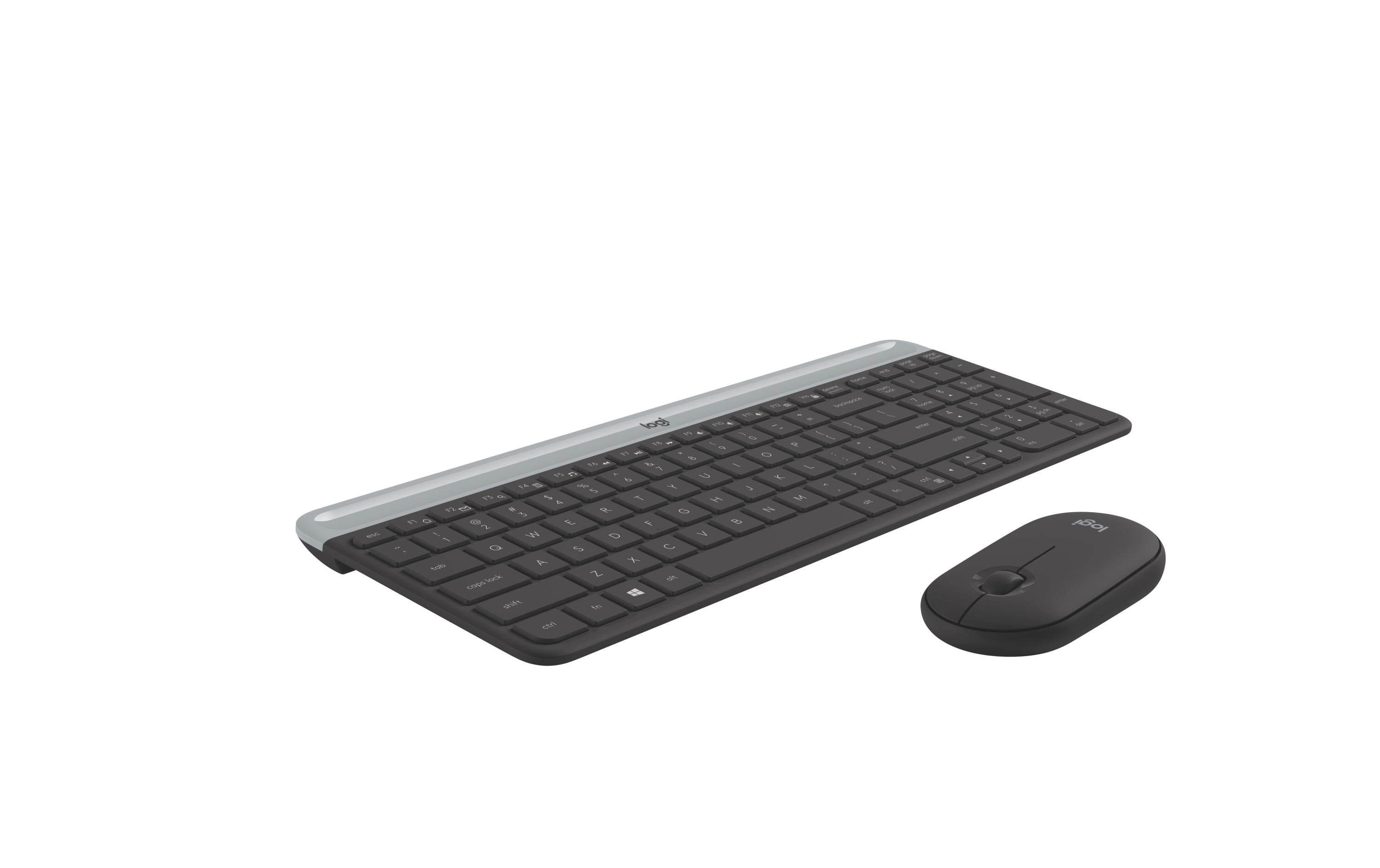 Logitech Tastatur-Maus-Set MK470 Graphite