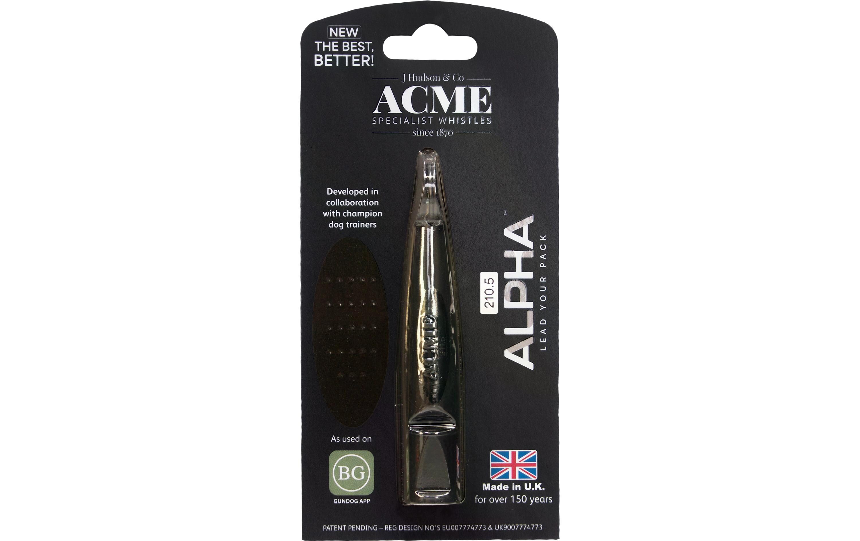 ACME Hochfrequenzpfeife Alpha, 210.5, Schwarz ACME Hochfrequenzpfeife Alpha, 210.5, Schwarz