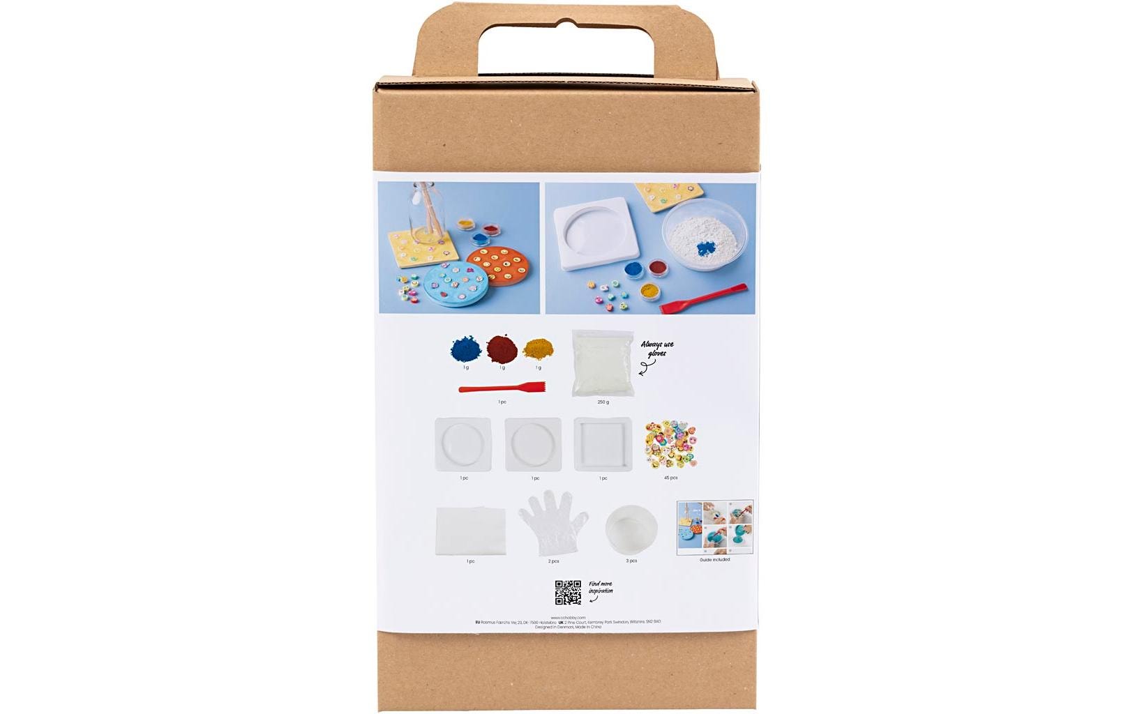 Creativ Company Bastelset Untersetzer Giessen Mehrfarbig