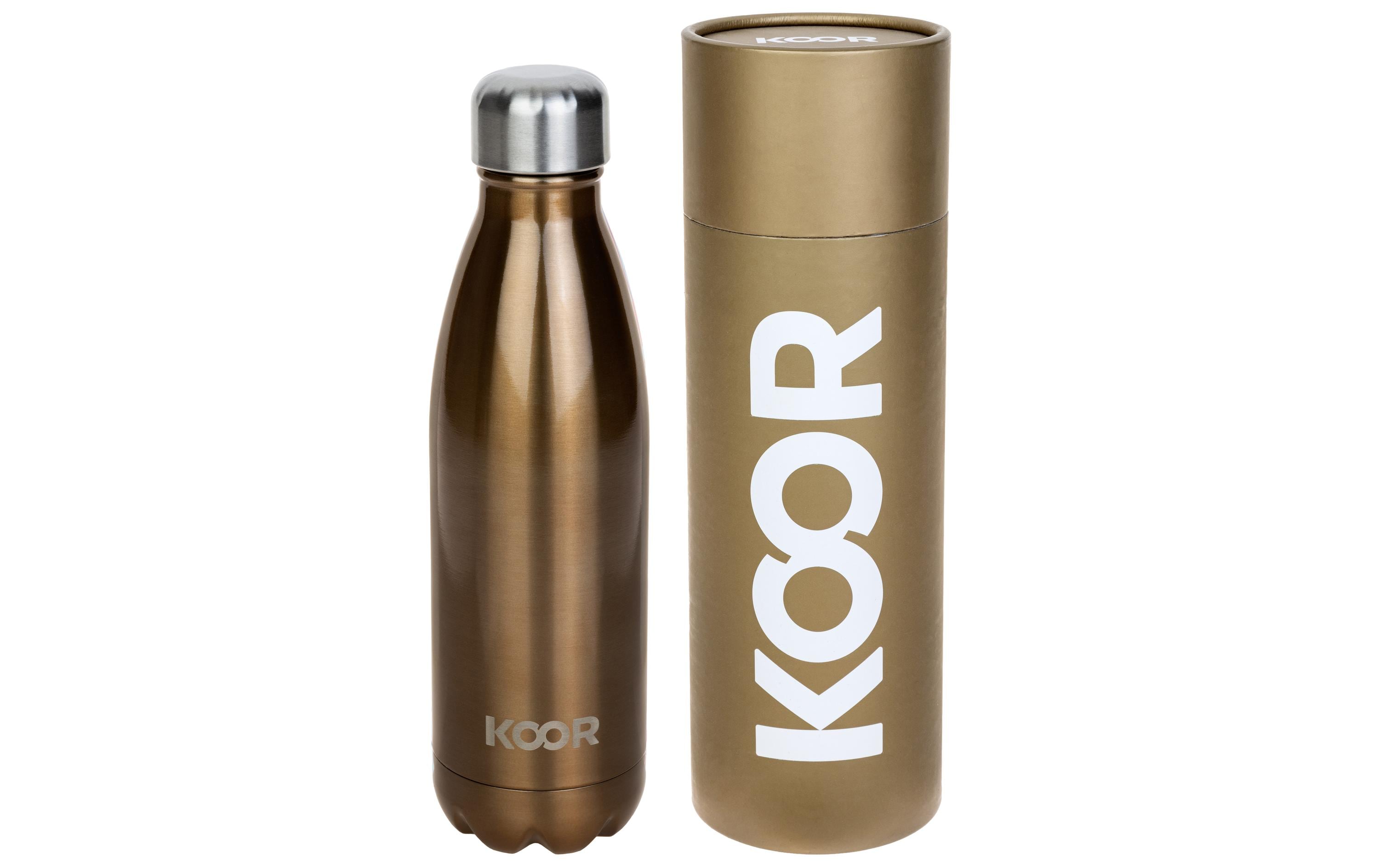 KOOR Trinkflasche Champagne 500 ml KOOR Trinkflasche Champagne 500 ml
