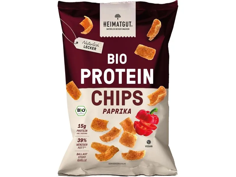 Heimatgut Protein Chips Paprika 63 g Heimatgut Protein Chips Paprika 63 g