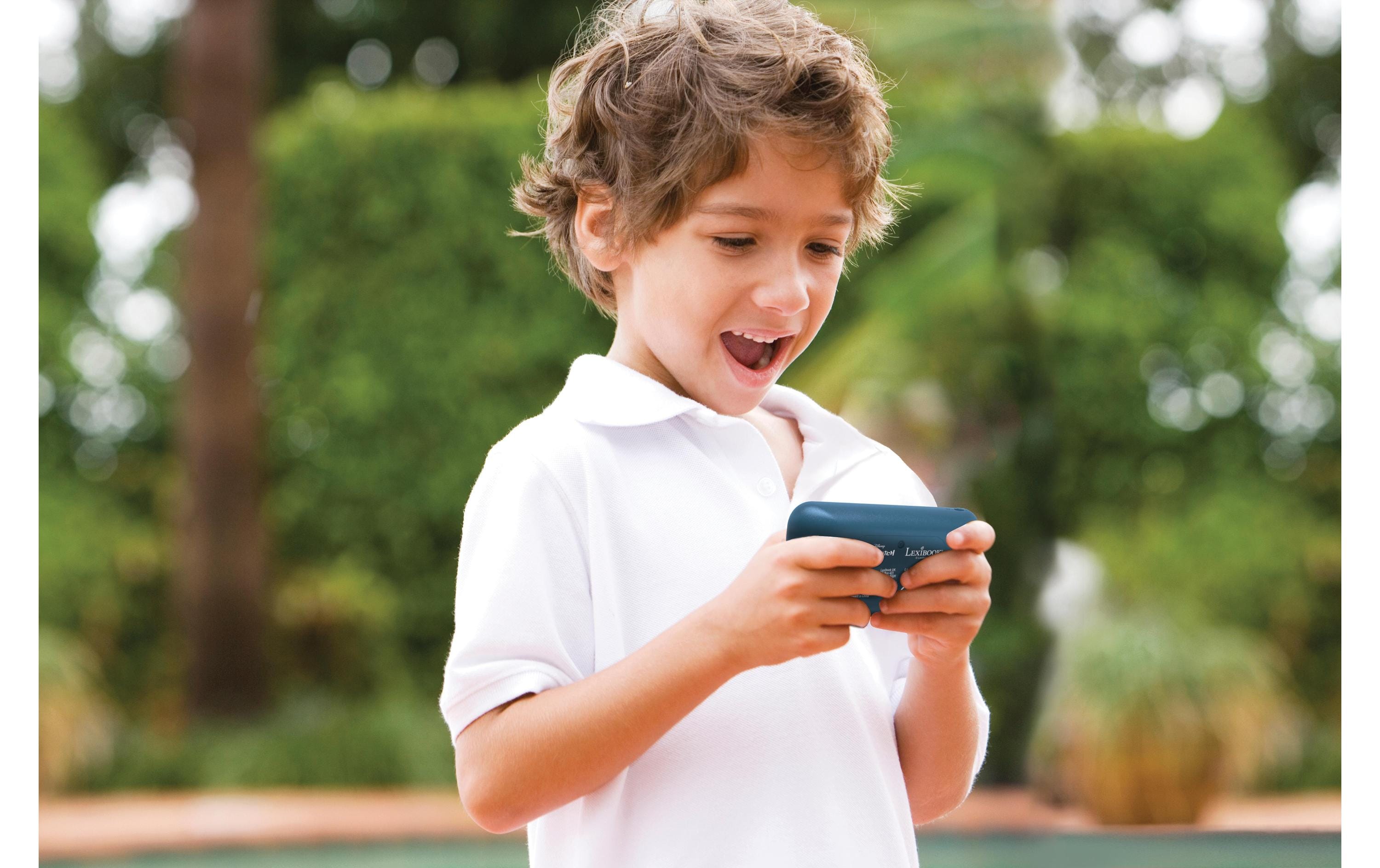 Lexibook Disney Stitch Compact Cyber Arcade Blau