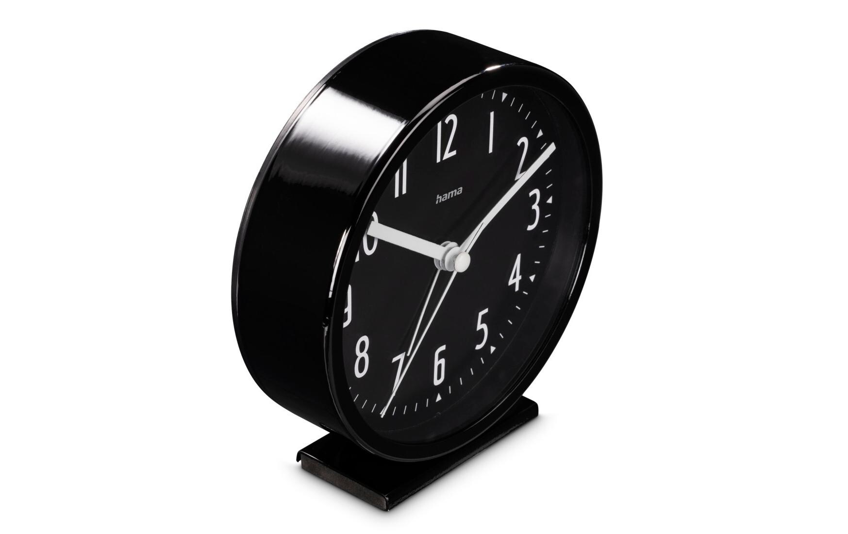 Hama Klassischer Wecker Skye Schwarz