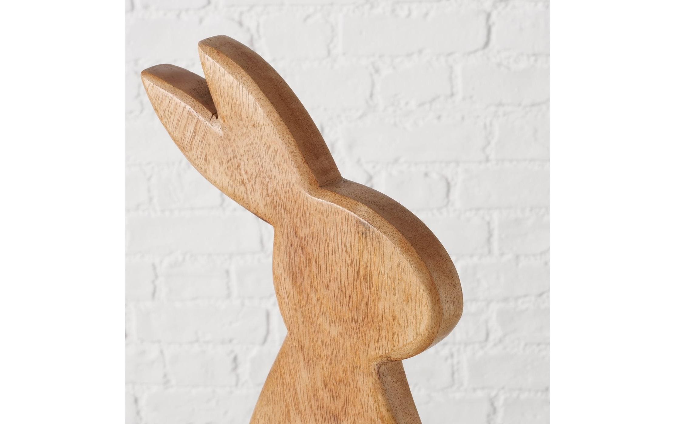 Boltze Aufsteller Hase Nesli 45.9 cm, Mangoholz Boltze Aufsteller Hase Nesli 45.9 cm, Mangoholz