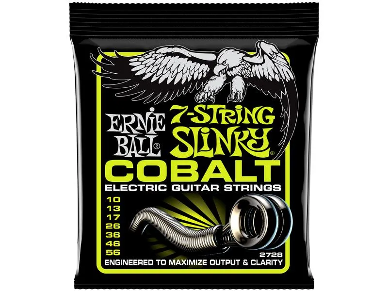 Ernie Ball Gitarrensaiten 2728 Slinky Cobalt – Regular 10-46 Ernie Ball Gitarrensaiten 2728 Slinky Cobalt – Regular 10-46