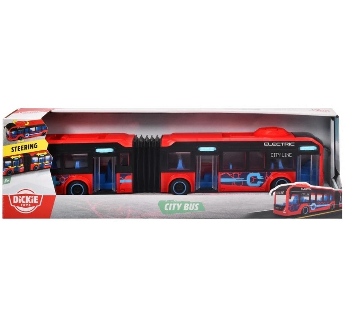 Dickie Toys City Volvo City Bus