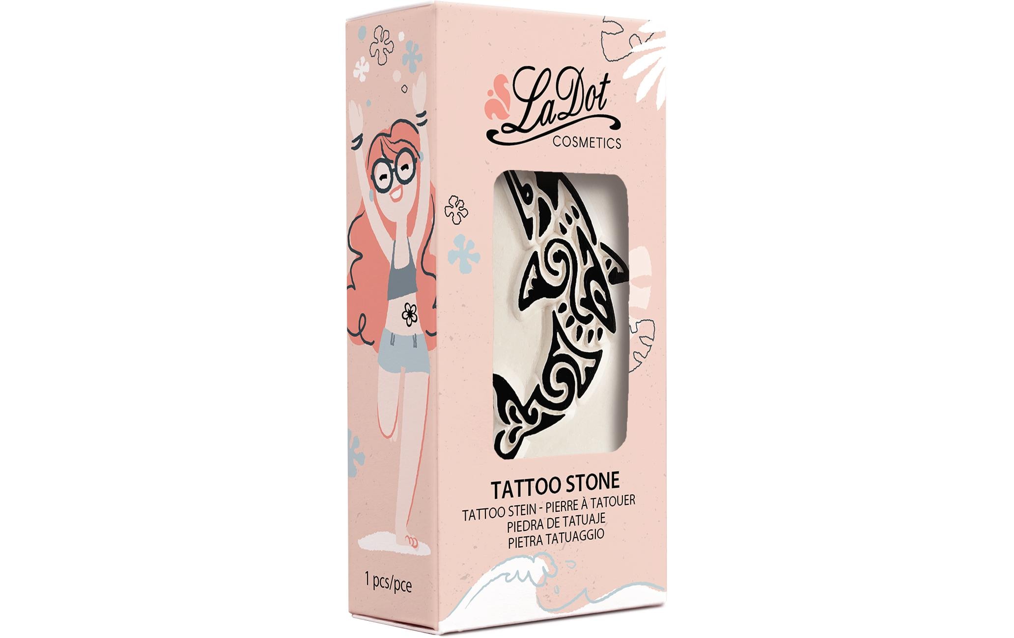 LaDot Tattoostempel Delphin Medium