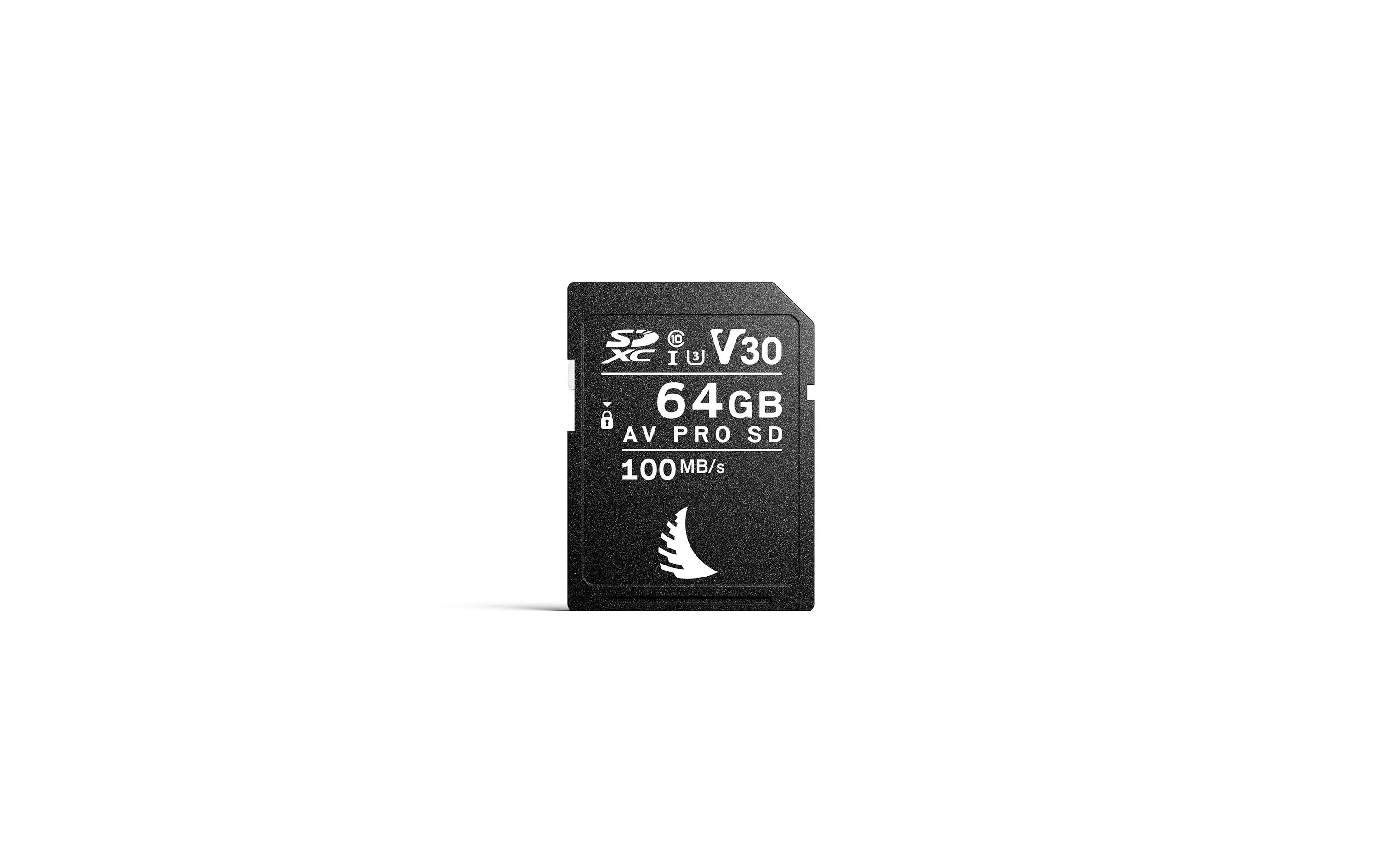 Angelbird SDXC-Karte AV Pro SD V30 Mk2 64 GB