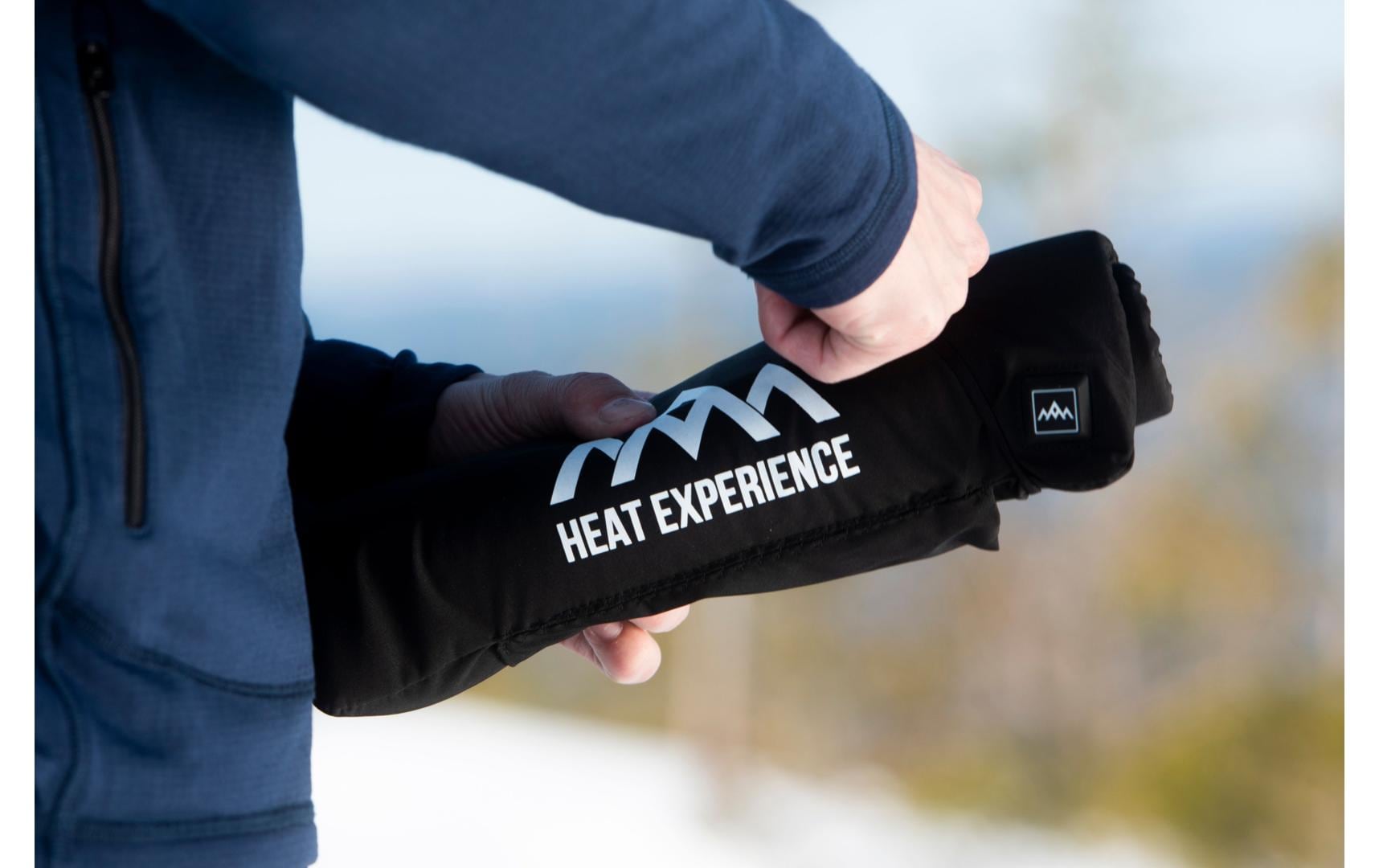 Heat Experience HeatX Beheiztes Sitzkissen – Schwarz