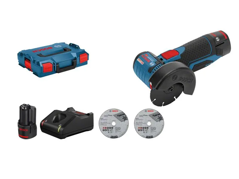 Bosch Professional Winkelschleifer GWS 12 V-76 V-EC Kit Bosch Professional Winkelschleifer GWS 12 V-76 V-EC Kit