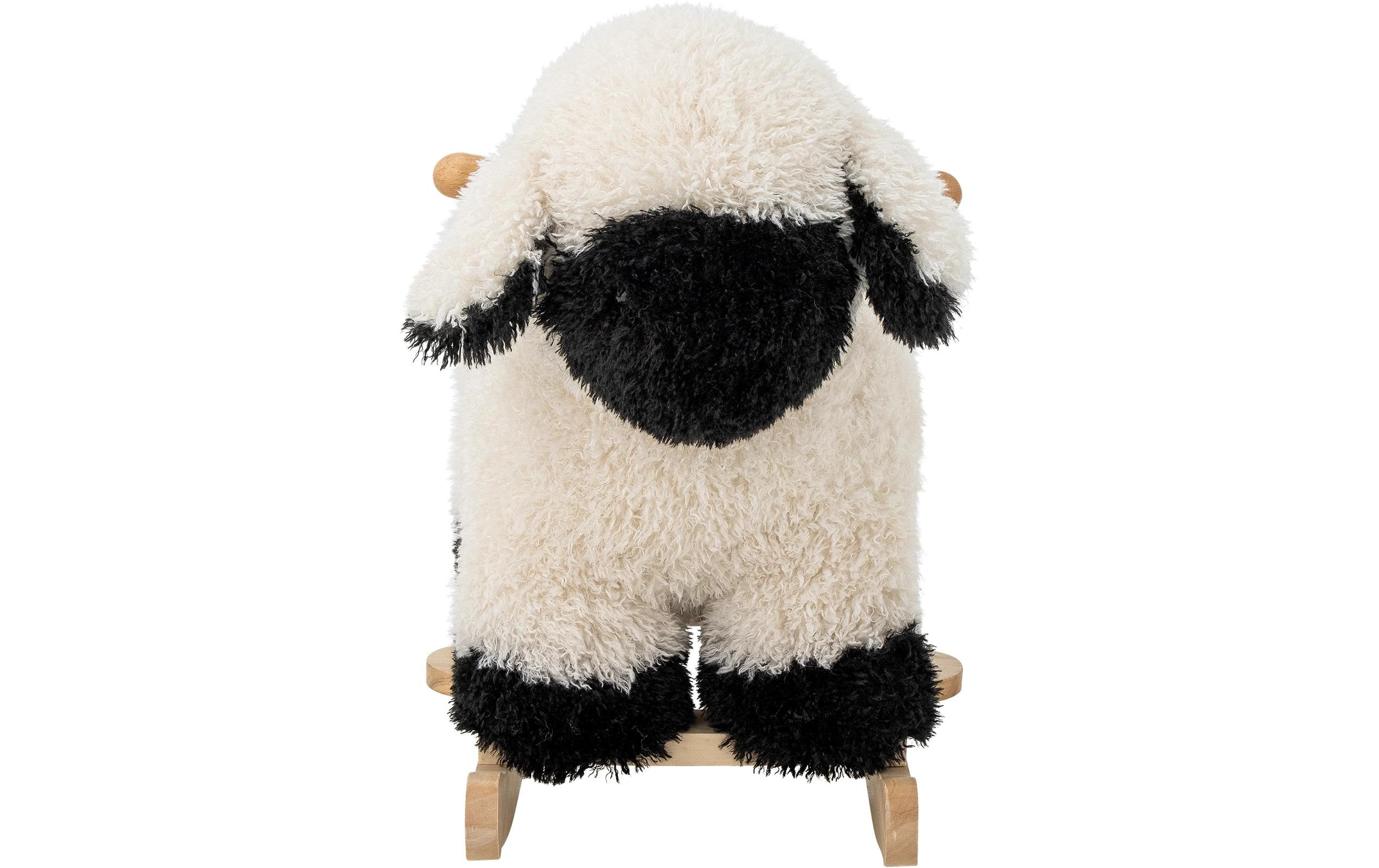 Bloomingville Schaukeltier Dolly Schaf Weiss