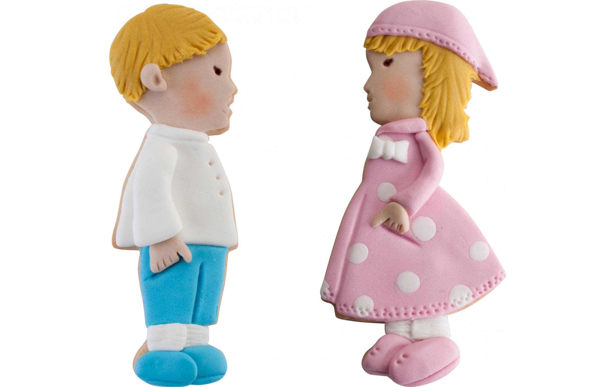 Ibili Guetzli-Ausstecher Junge und Mädchen 10 cm