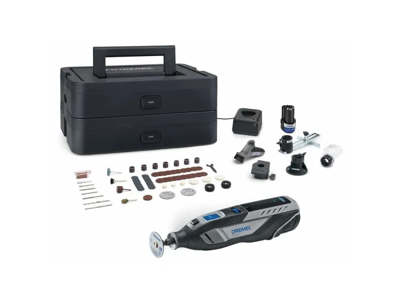 Dremel Multifunktionswerkzeug 8250 (65 Zubehöre, 5 Aufsätze)
