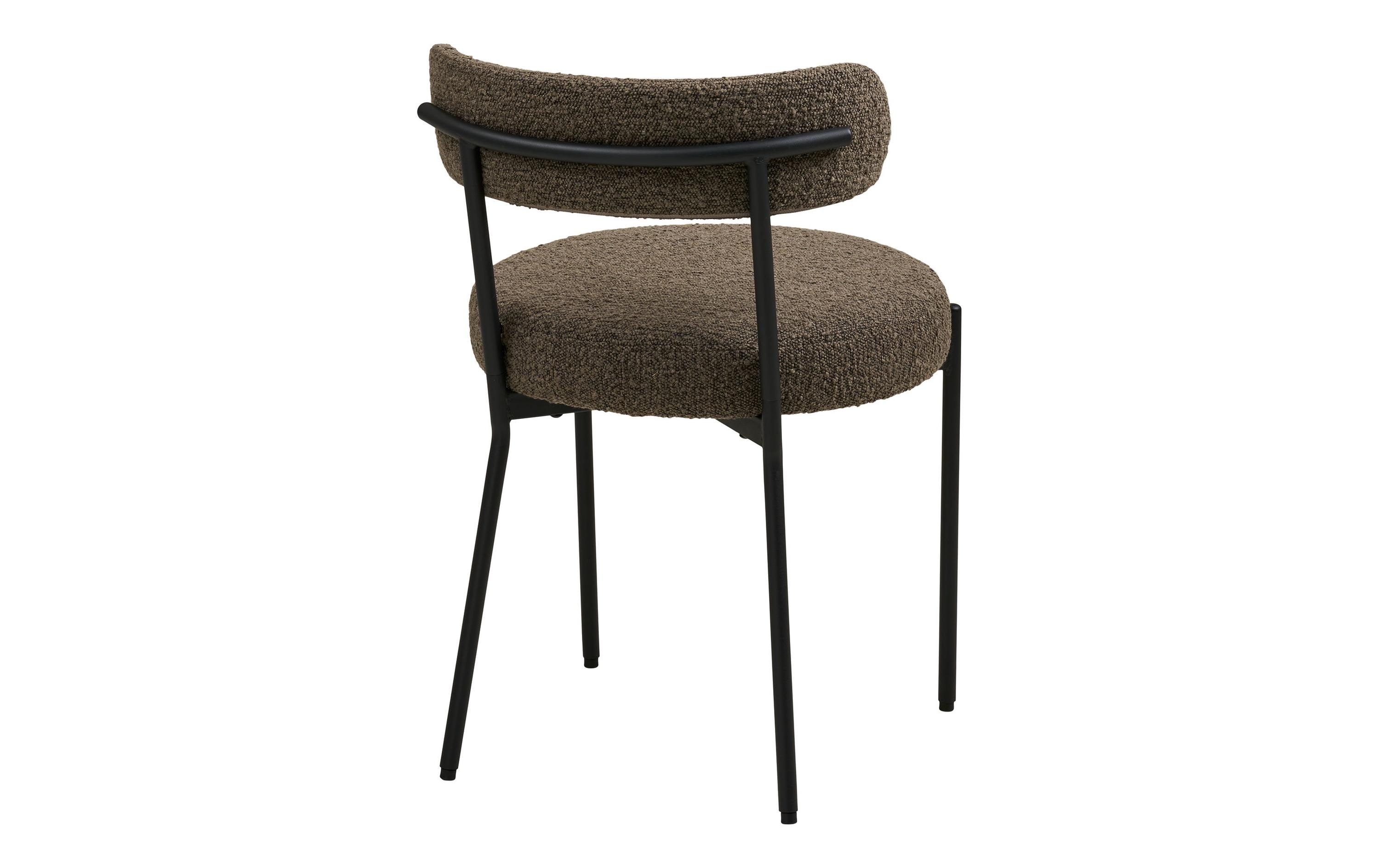 House Nordic Stuhl Badalona Hellbraun, 2er Set