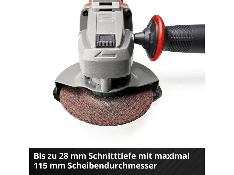 Einhell Professional Winkelschleifer TE-AG 18/115-2 Li – Solo