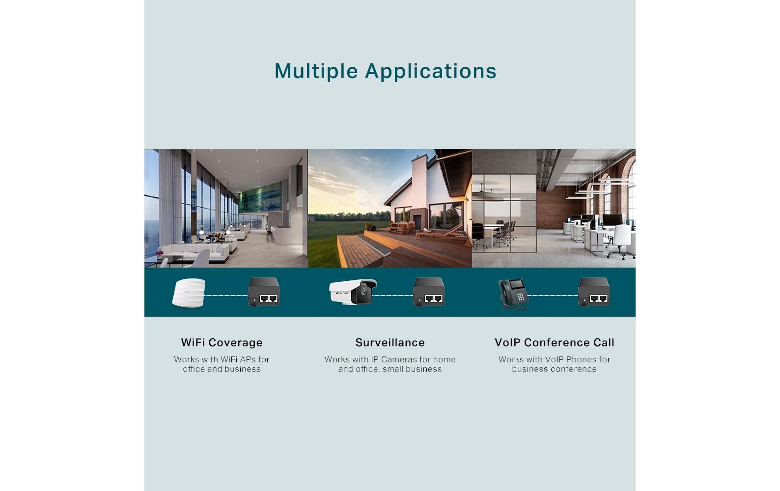 TP-Link PoE+ Injector TL-POE160S