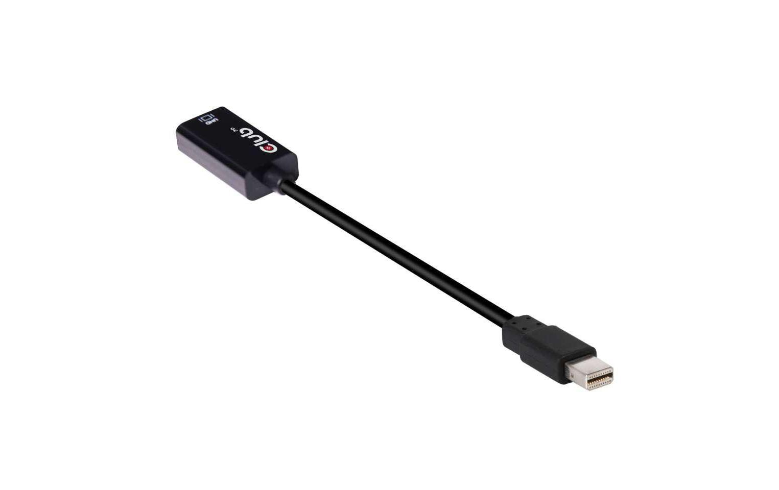 Club 3D Adapter Mini DP 1.4 - HDMI 2.0 HDR, 4K aktiv