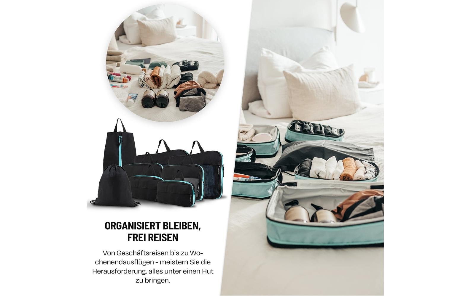 Atacama Premium Kompressions Packwürfel 8er-Set Atacama Premium Kompressions Packwürfel 8er-Set