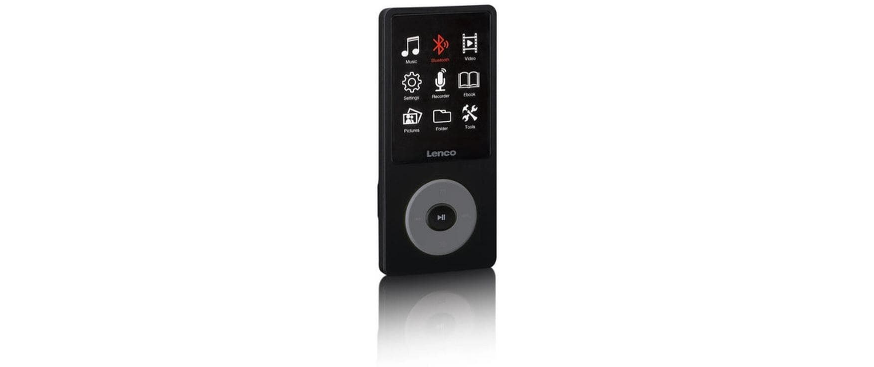 Lenco MP3 Player Xemio-860 Grau; Schwarz