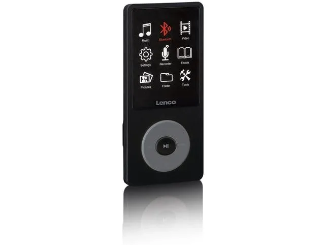 Lenco MP3 Player Xemio-860 Grau; Schwarz