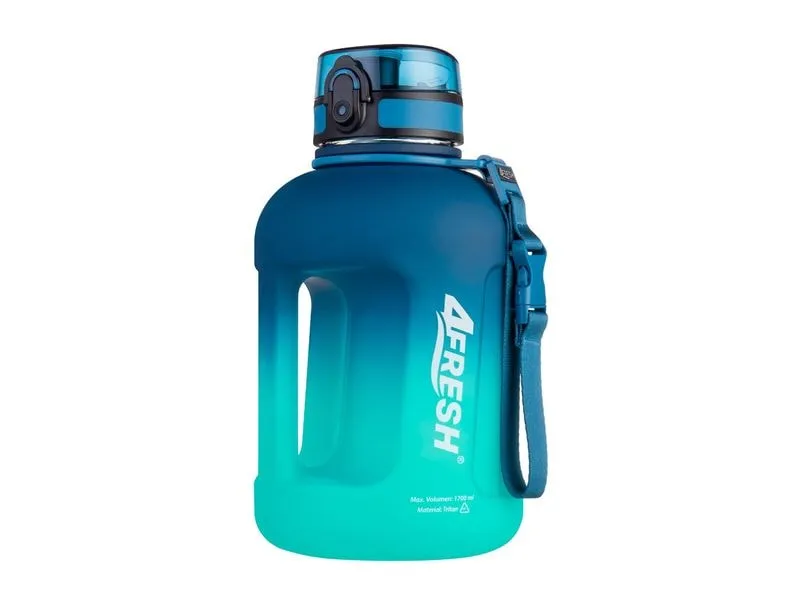 4Fresh Gradient Half Gallon 1700 ml, Blau/Türkis 4Fresh Gradient Half Gallon 1700 ml, Blau/Türkis