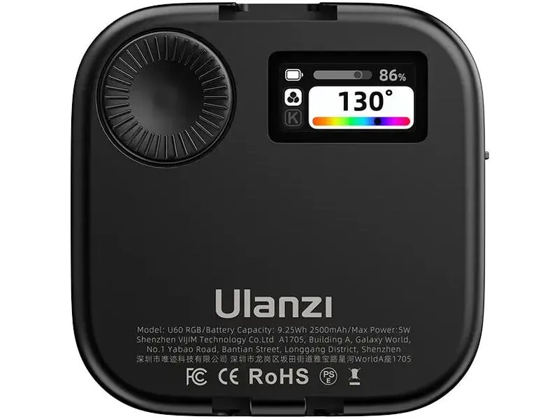 Ulanzi Videoleuchte U60 RGB Weiss Ulanzi Videoleuchte U60 RGB Weiss