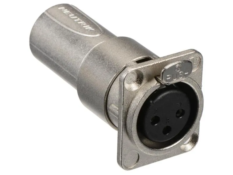 Neutrik Audio-Adapter NA3FDM XLR 3 Pole, female - XLR 3 Pole, male