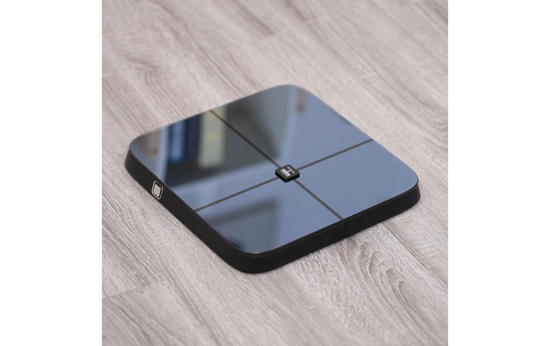 HAMMER Körperanalysewaage Body Screen TX Schwarz