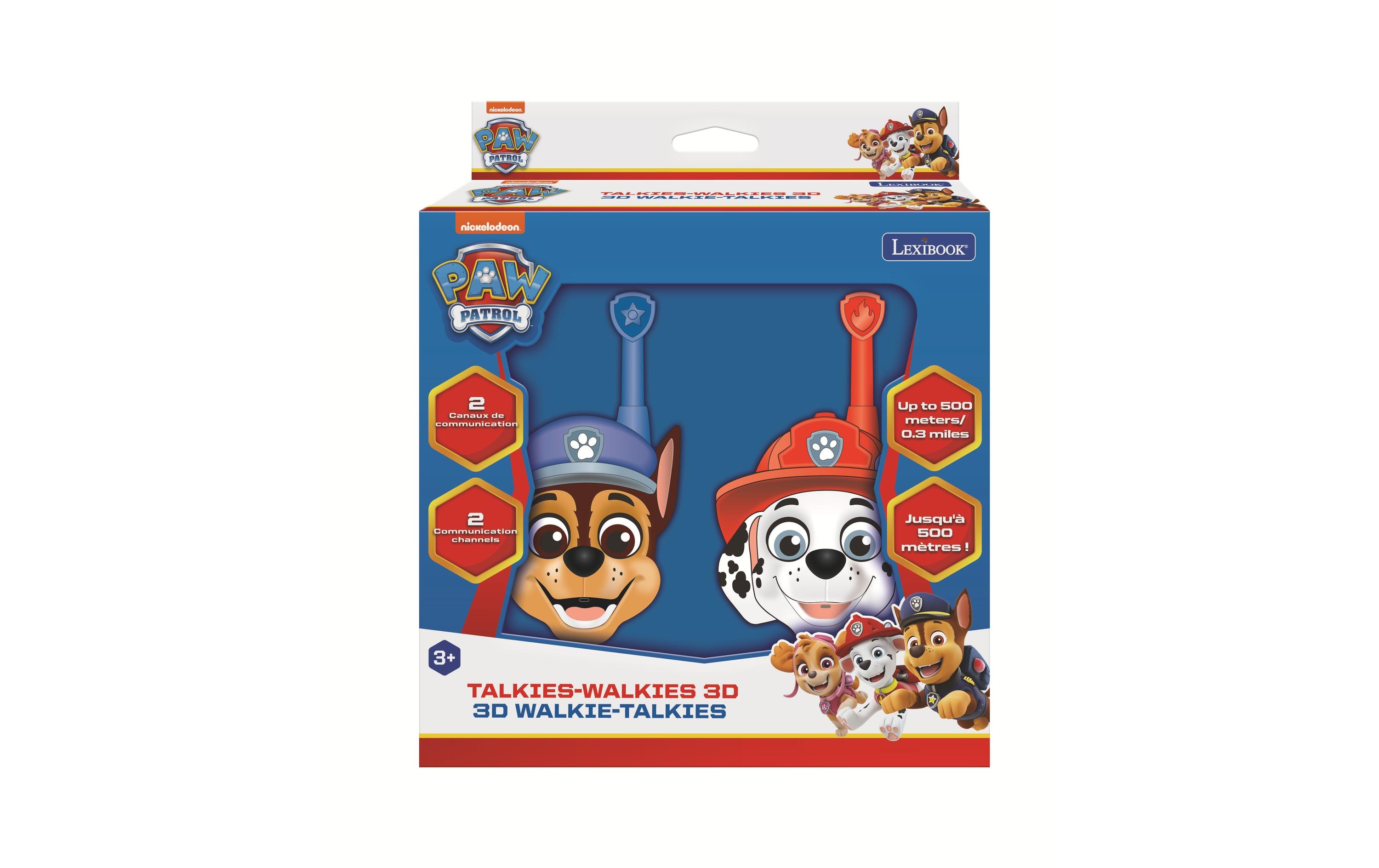 Lexibook Walkie-Talkies Paw Patrol 3D Lexibook Walkie-Talkies Paw Patrol 3D