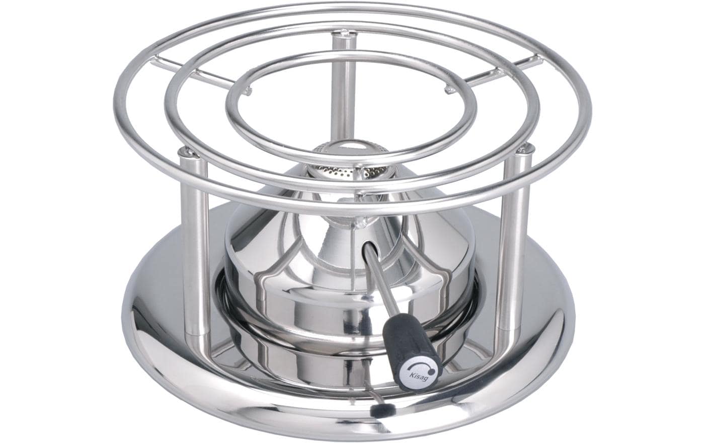 Kisag Fondue-Rechaud Ronda Silber