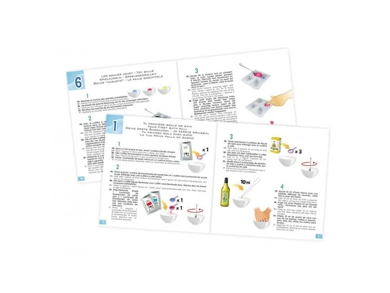 Buki Experimentierkasten mini Lab Badekugeln Buki Experimentierkasten mini Lab Badekugeln