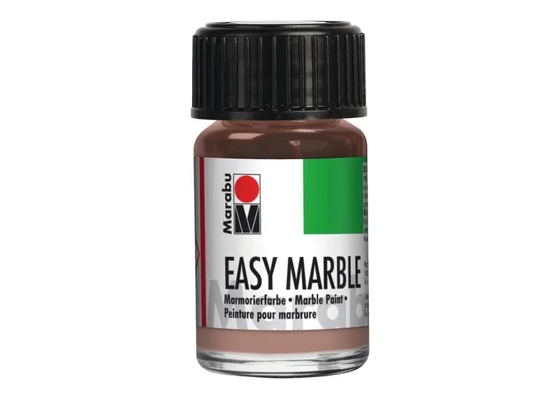 Marabu Marmorierfarbe Easy Marble 6 x 15 ml, Pastell Marabu Marmorierfarbe Easy Marble 6 x 15 ml, Pastell