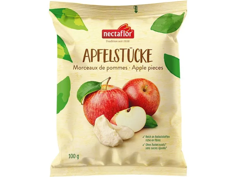 Nectaflor Apfelstücke 100 g Nectaflor Apfelstücke 100 g