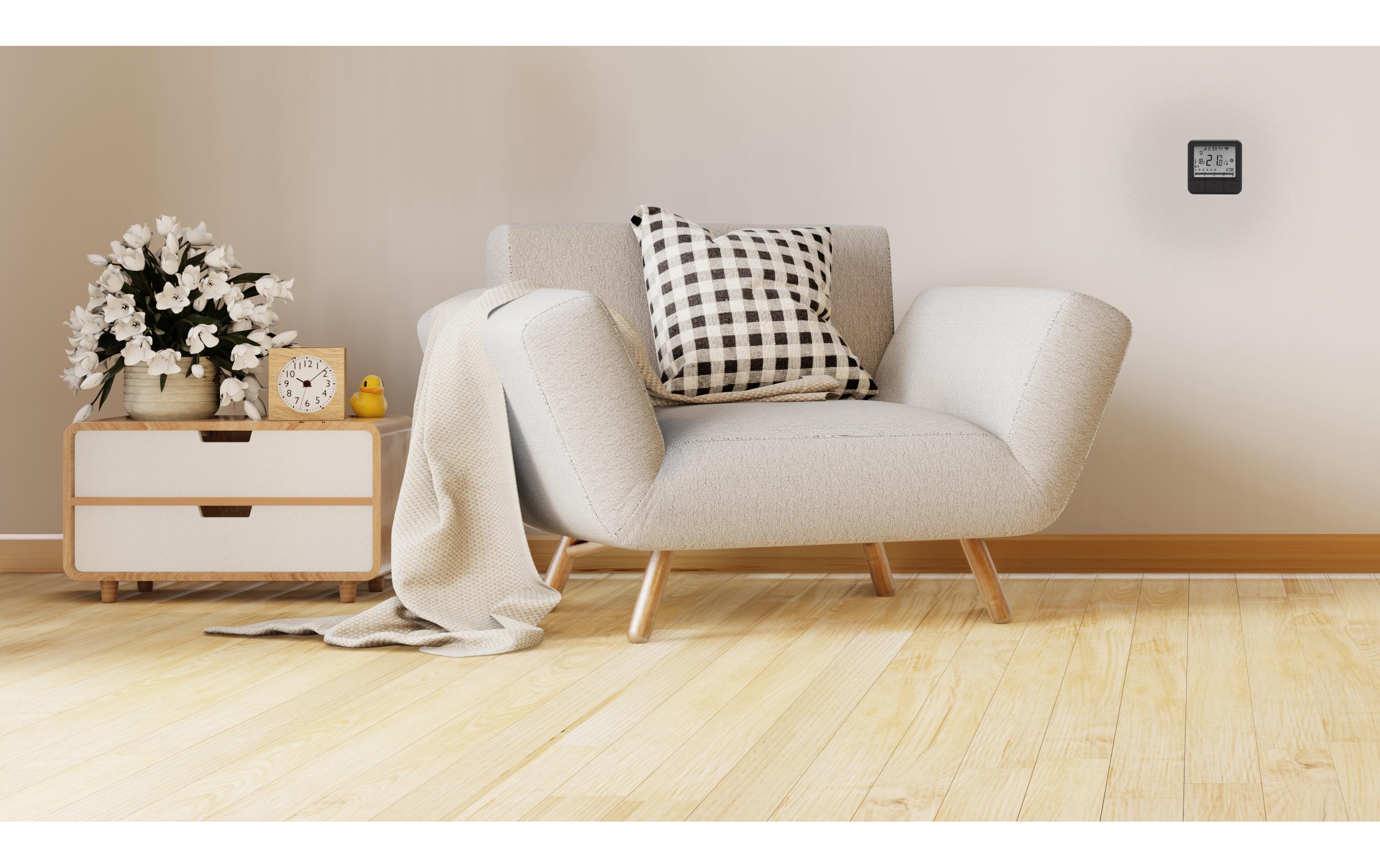 INNGENSO Digitaler Thermostat IT 201 schwarz