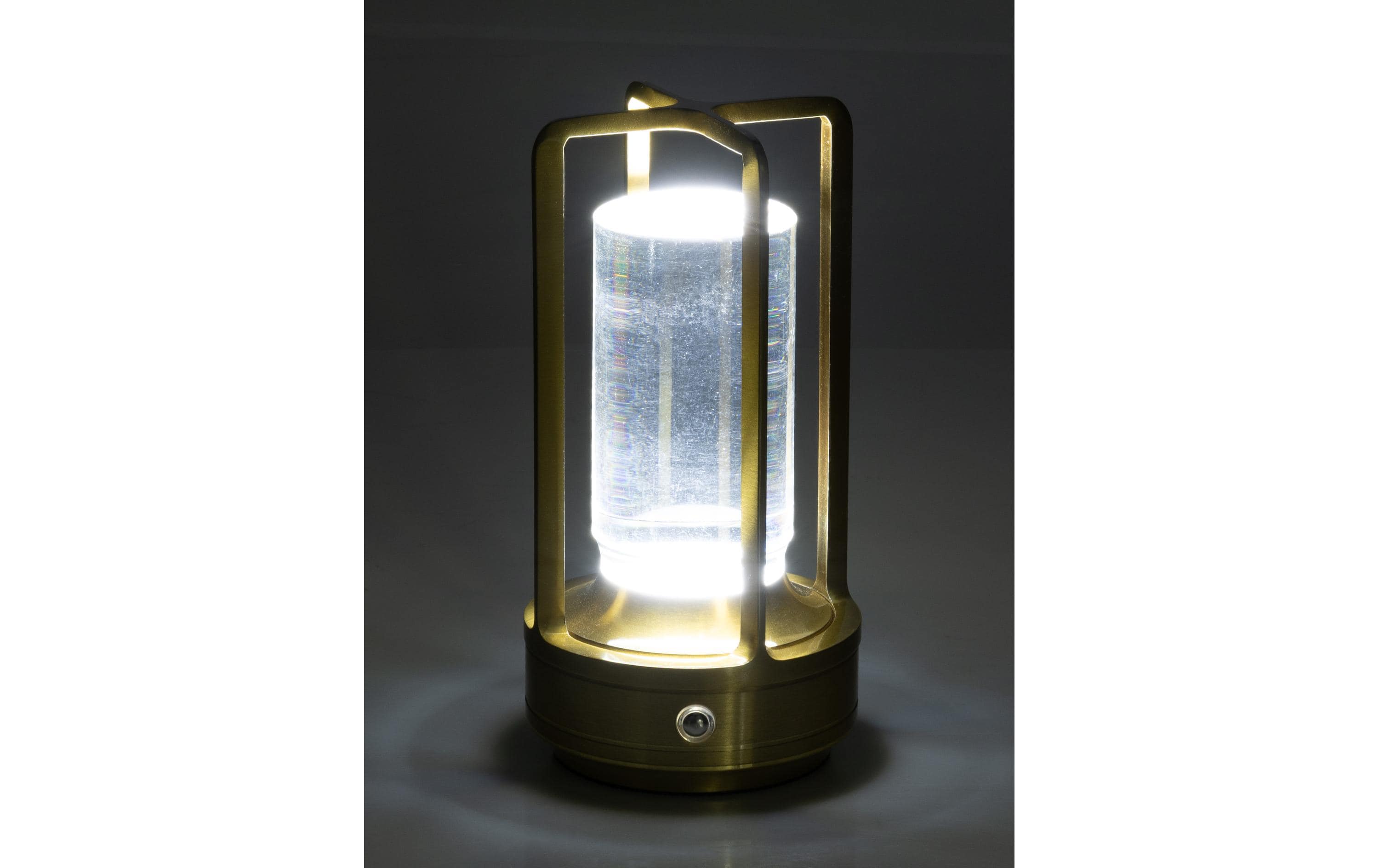 COCON USB-Tischleuchte Laterne, Gold