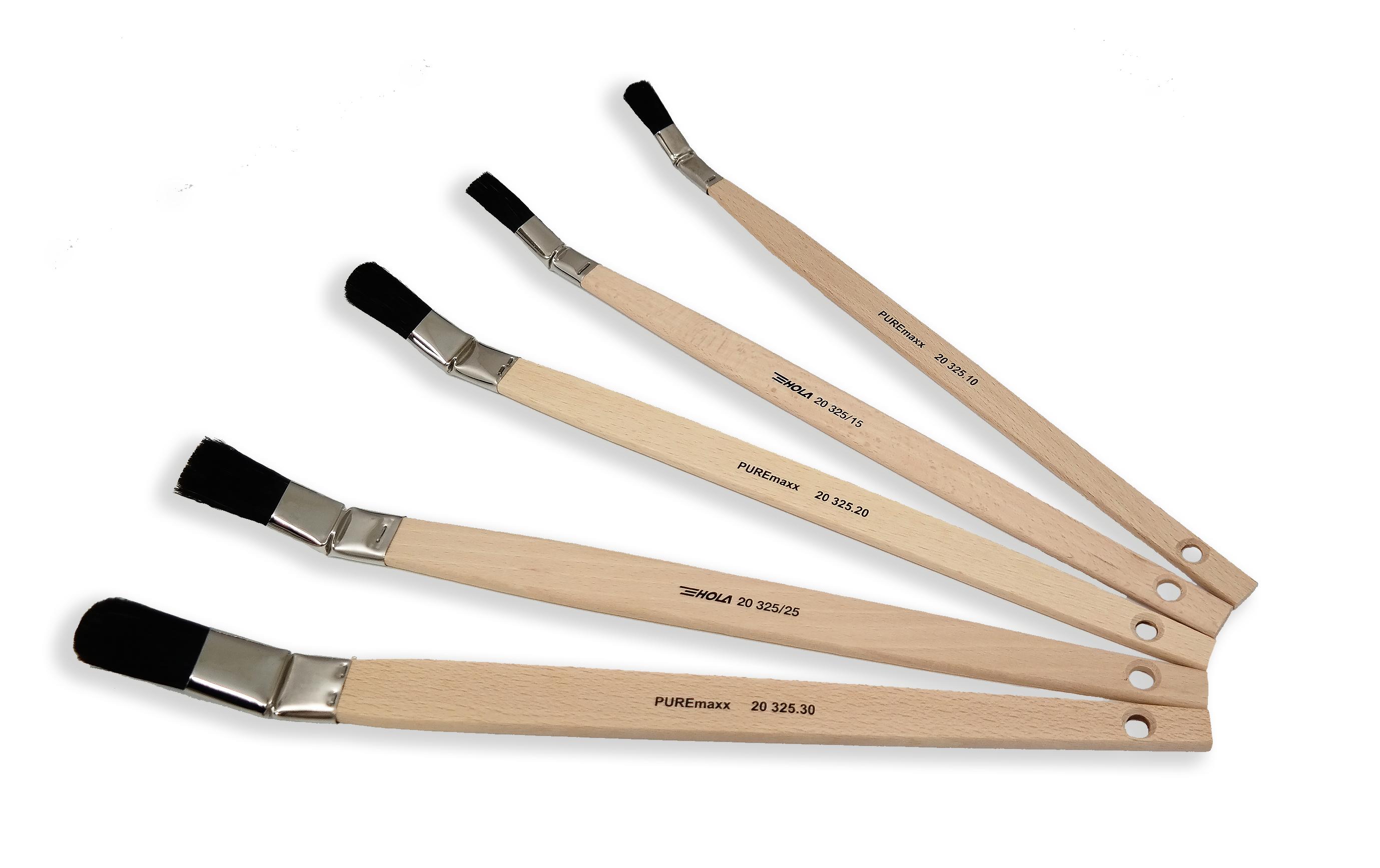 HOLA Plattpinsel PUREmaxx plus 20 mm, Schwarz HOLA Plattpinsel PUREmaxx plus 20 mm, Schwarz