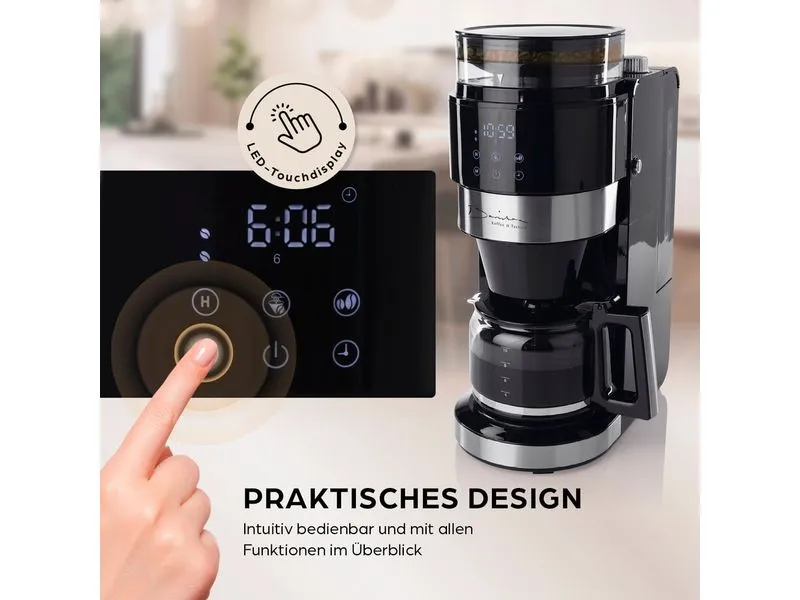 Barista Filterkaffeemaschine 16476 Schwarz