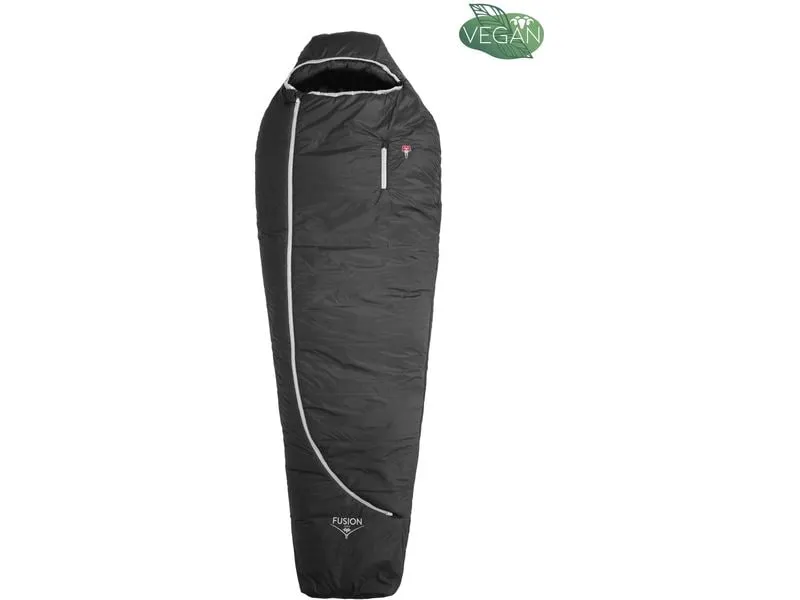 Grüezi Bag Schlafsack Fusion Zero -3 °C 178 cm, Schwarz