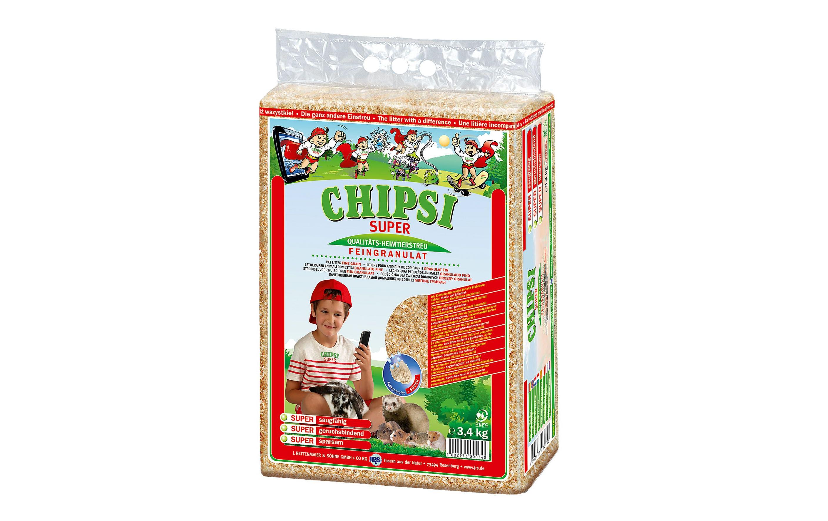 CHIPSI Einstreu Super Granulat, 3.4 kg CHIPSI Einstreu Super Granulat, 3.4 kg