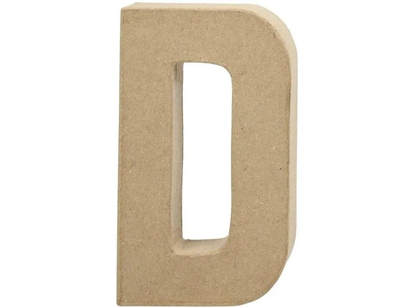 Creativ Company Papp-Buchstabe D 20.2 cm