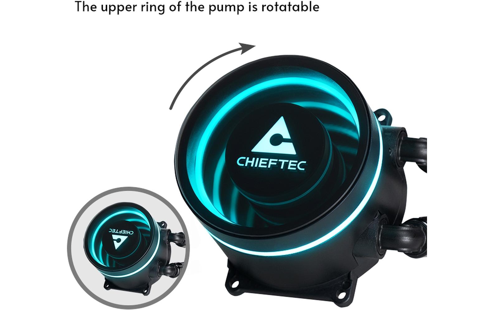 Chieftec Wasserkühlung Iceberg 240 DARK