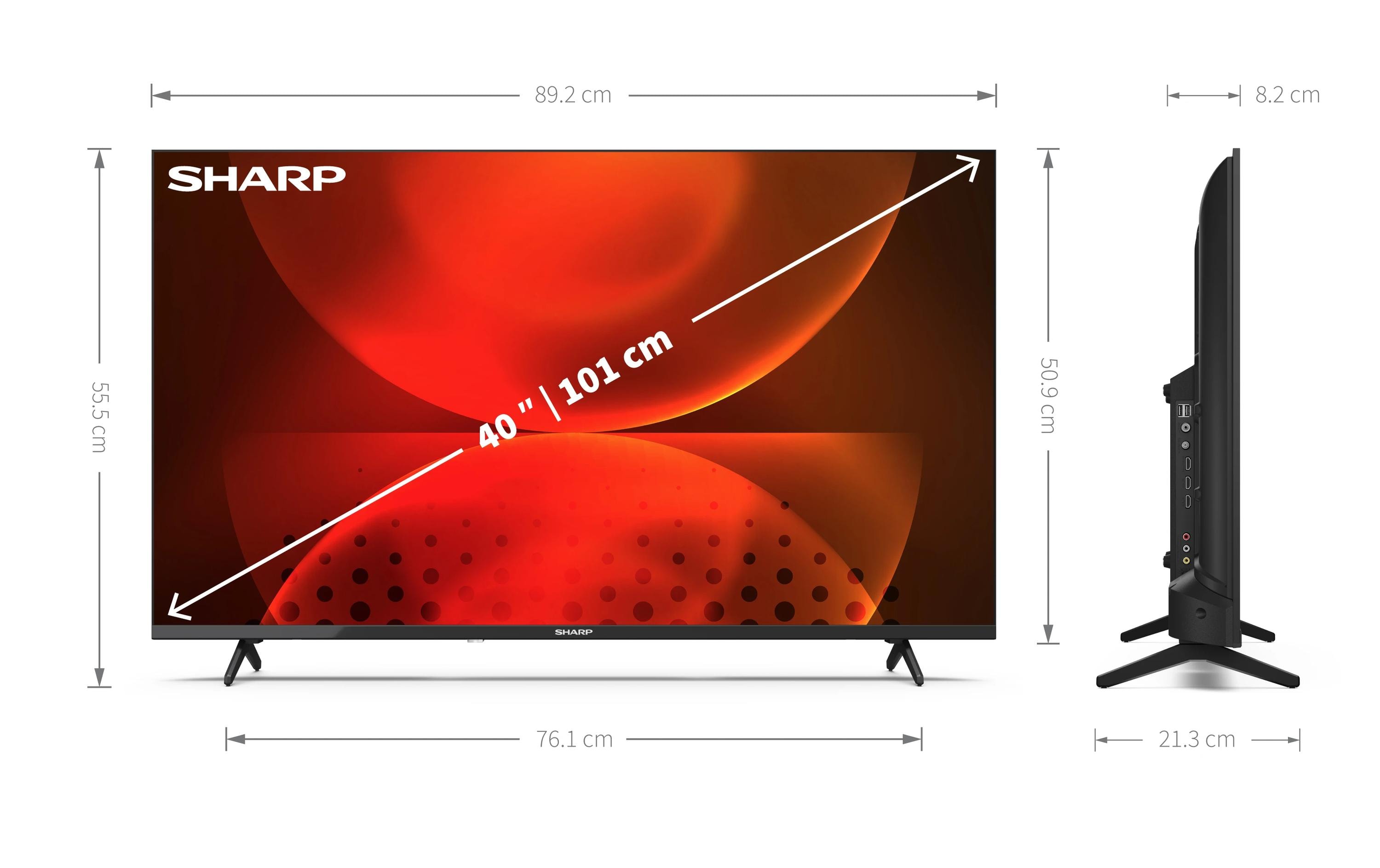 Sharp TV 40FH2EA 40, 1920 x 1080 (Full HD), LED-LCD
