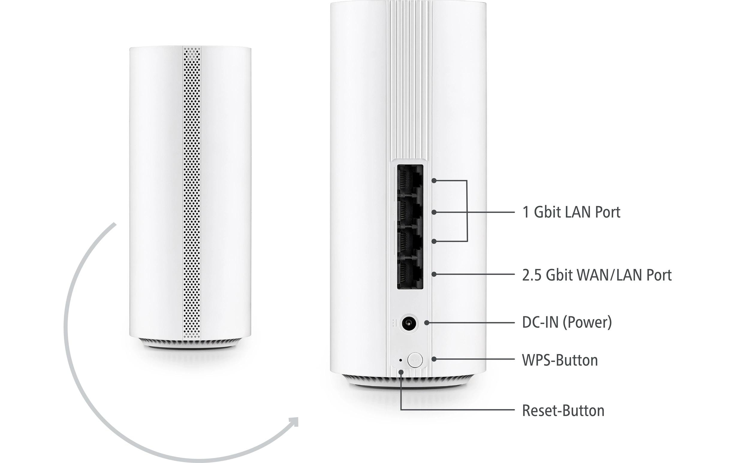 devolo Router WiFi 7 BE6500 Dual-Band