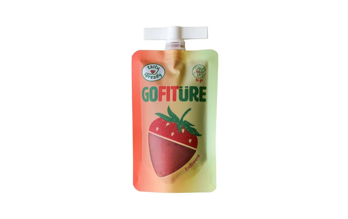 GOFITÜRE Bio Erdbeere die zuckerreduzierte Konfitüre Alternative
