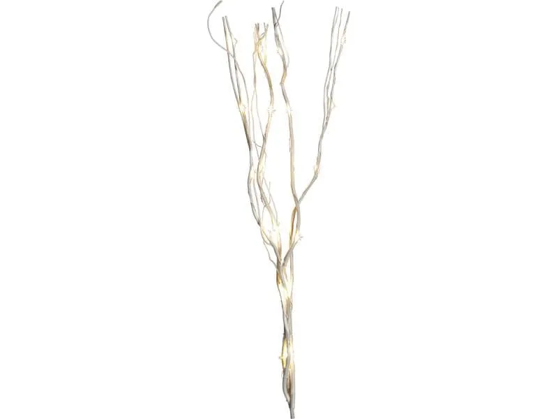 Star Trading Zweig Willow Dewdrop, 24 LEDs, 60 cm, Natur Star Trading Zweig Willow Dewdrop, 24 LEDs, 60 cm, Natur